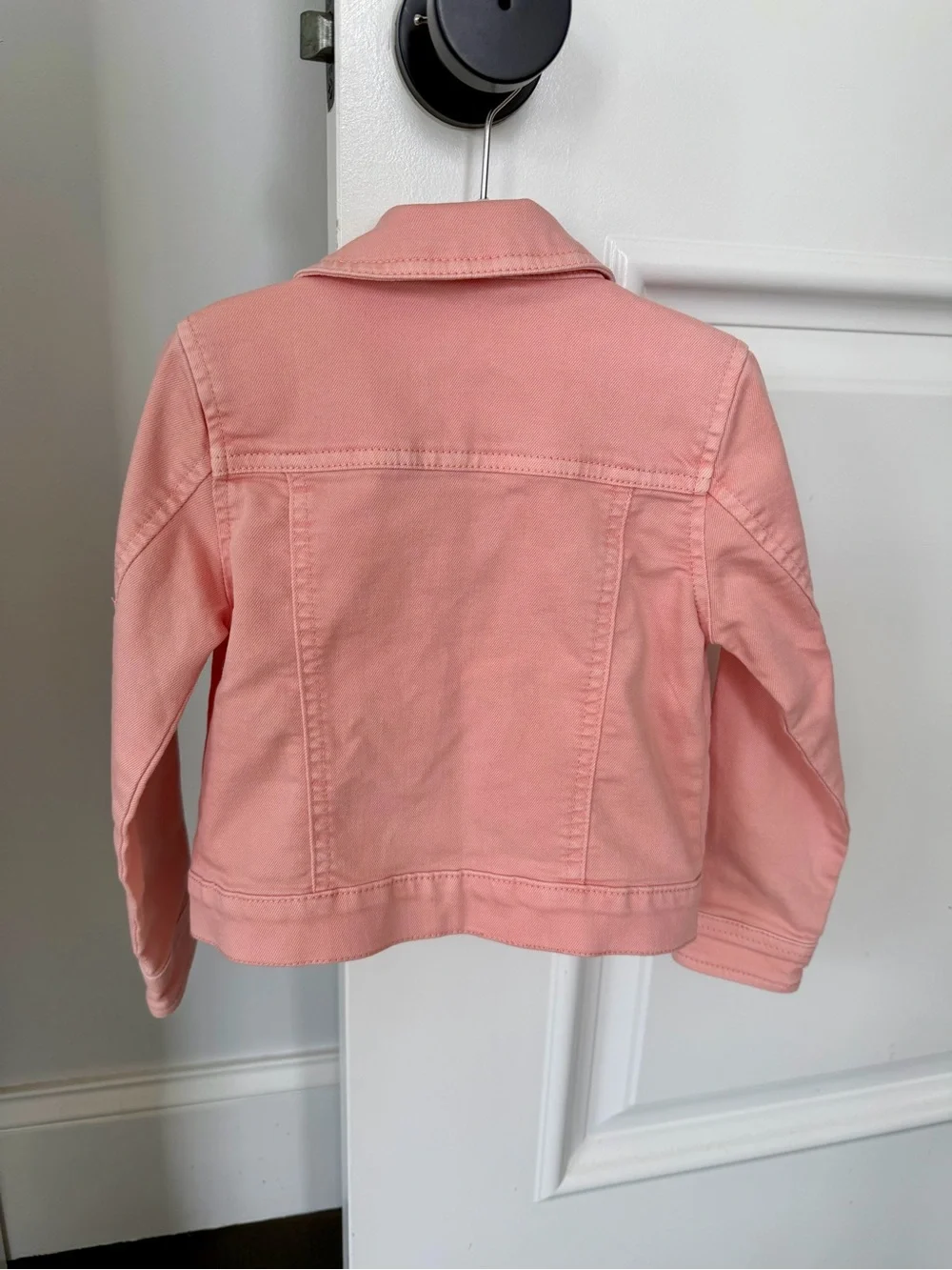 Vineyard Vines Coral Pink Denim Jacket, Girls 3T